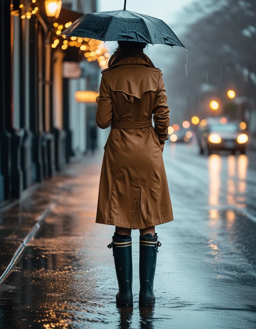 Rain, Styled: The Wet-Weather Wardrobe That Refuses to Surrender